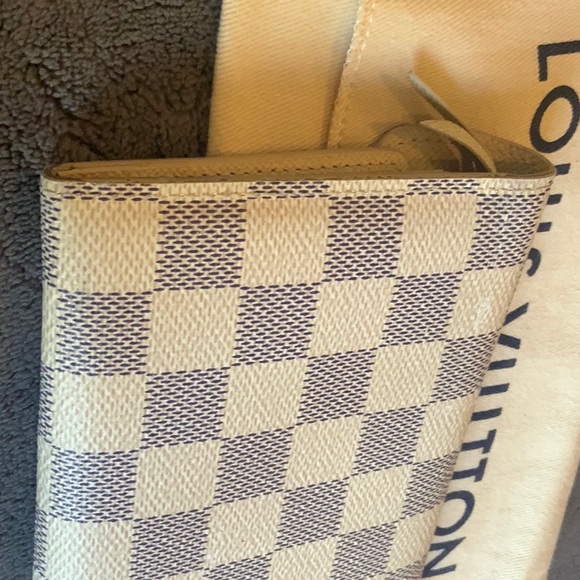 Louis Vuitton snap wallet 2 pieces. DAMIER AZUR - Picture 6 of 6
